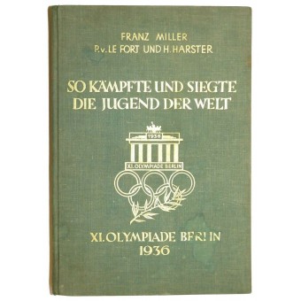 El libro sobre 11 juegos Olímpicos de Berlín en 1936. Espenlaub militaria